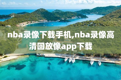 nba录像下载手机,nba录像高清回放像app下载