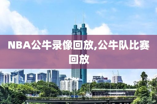 NBA公牛录像回放,公牛队比赛回放