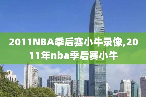 2011NBA季后赛小牛录像,2011年nba季后赛小牛
