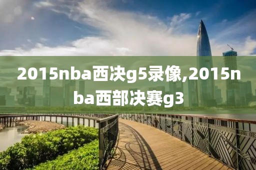 2015nba西决g5录像,2015nba西部决赛g3