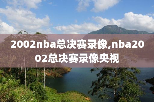 2002nba总决赛录像,nba2002总决赛录像央视