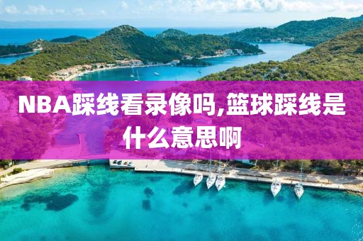 NBA踩线看录像吗,篮球踩线是什么意思啊