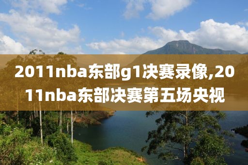 2011nba东部g1决赛录像,2011nba东部决赛第五场央视