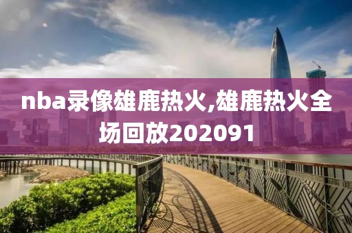 nba录像雄鹿热火,雄鹿热火全场回放202091