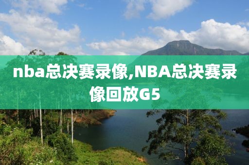 nba总决赛录像,NBA总决赛录像回放G5