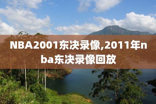 NBA2001东决录像,2011年nba东决录像回放