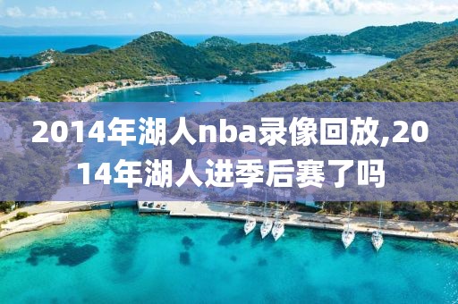 2014年湖人nba录像回放,2014年湖人进季后赛了吗
