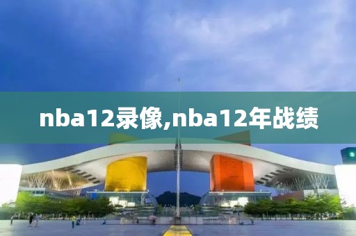 nba12录像,nba12年战绩