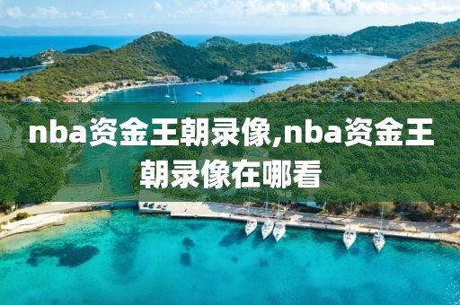 nba资金王朝录像,nba资金王朝录像在哪看
