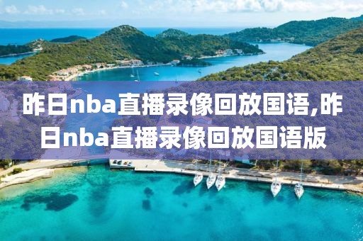 昨日nba直播录像回放国语,昨日nba直播录像回放国语版