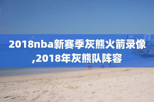 2018nba新赛季灰熊火箭录像,2018年灰熊队阵容
