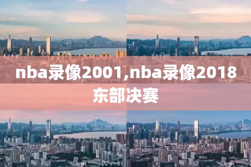 nba录像2001,nba录像2018东部决赛