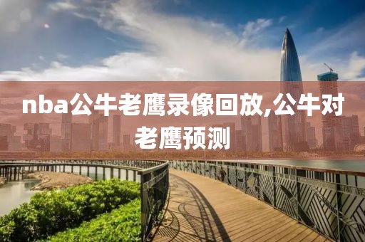 nba公牛老鹰录像回放,公牛对老鹰预测