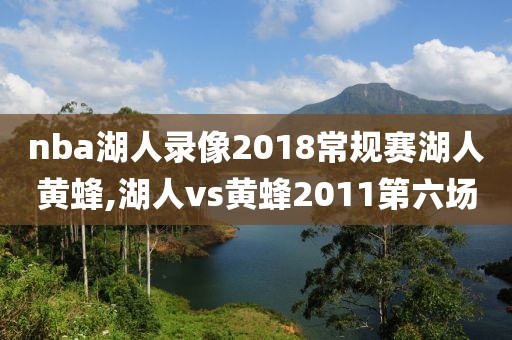 nba湖人录像2018常规赛湖人黄蜂,湖人vs黄蜂2011第六场