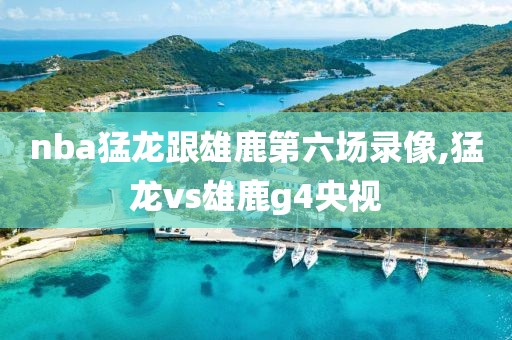 nba猛龙跟雄鹿第六场录像,猛龙vs雄鹿g4央视