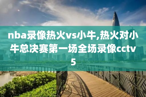 nba录像热火vs小牛,热火对小牛总决赛第一场全场录像cctv5