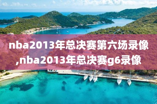 nba2013年总决赛第六场录像,nba2013年总决赛g6录像