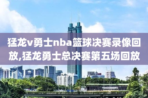 猛龙v勇士nba篮球决赛录像回放,猛龙勇士总决赛第五场回放