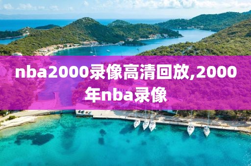 nba2000录像高清回放,2000年nba录像
