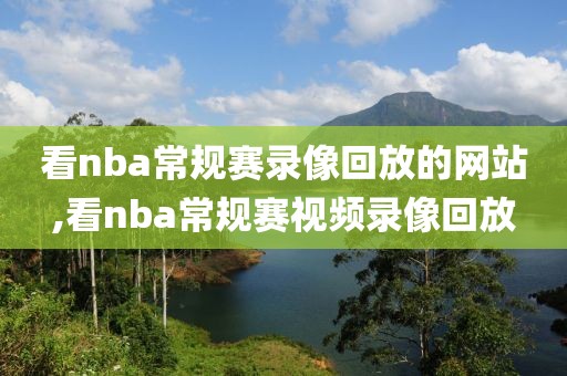 看nba常规赛录像回放的网站,看nba常规赛视频录像回放