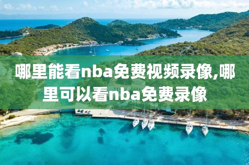 哪里能看nba免费视频录像,哪里可以看nba免费录像