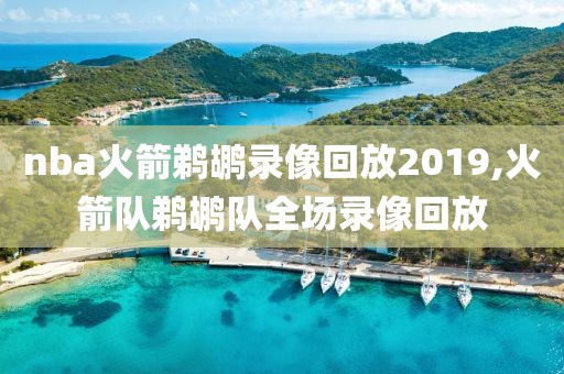 nba火箭鹈鹕录像回放2019,火箭队鹈鹕队全场录像回放