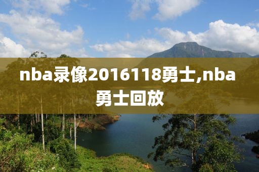 nba录像2016118勇士,nba 勇士回放