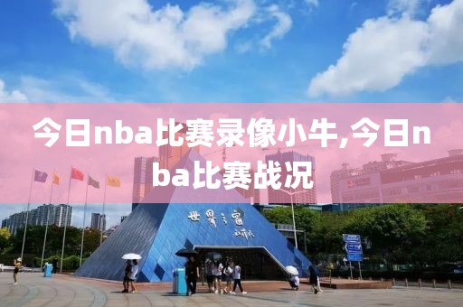 今日nba比赛录像小牛,今日nba比赛战况