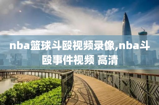nba篮球斗殴视频录像,nba斗殴事件视频 高清