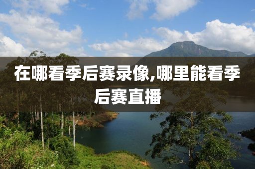 在哪看季后赛录像,哪里能看季后赛直播