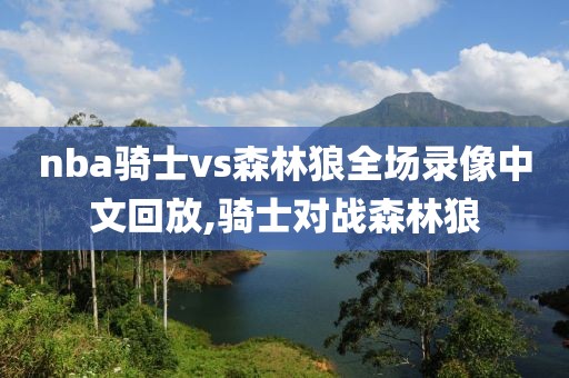 nba骑士vs森林狼全场录像中文回放,骑士对战森林狼
