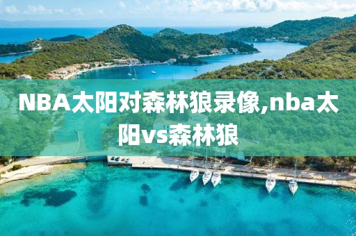 NBA太阳对森林狼录像,nba太阳vs森林狼