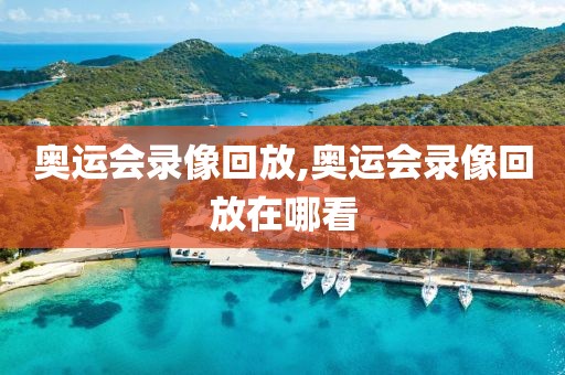奥运会录像回放,奥运会录像回放在哪看