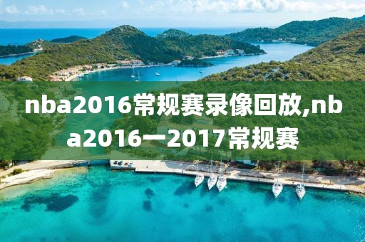 nba2016常规赛录像回放,nba2016一2017常规赛