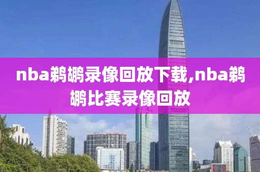 nba鹈鹕录像回放下载,nba鹈鹕比赛录像回放