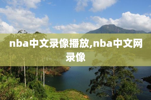 nba中文录像播放,nba中文网录像