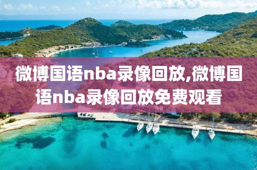 微博国语nba录像回放,微博国语nba录像回放免费观看