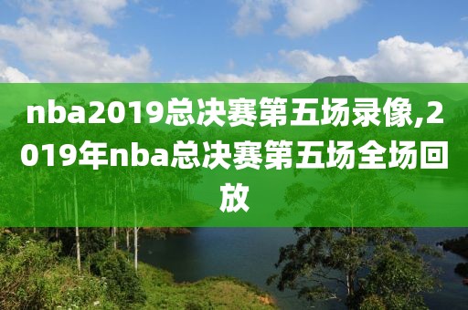 nba2019总决赛第五场录像,2019年nba总决赛第五场全场回放