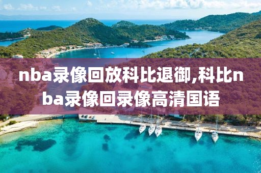nba录像回放科比退御,科比nba录像回录像高清国语