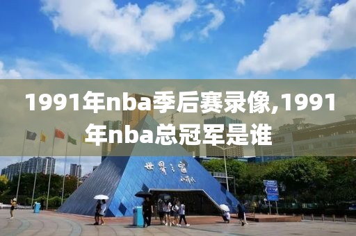 1991年nba季后赛录像,1991年nba总冠军是谁