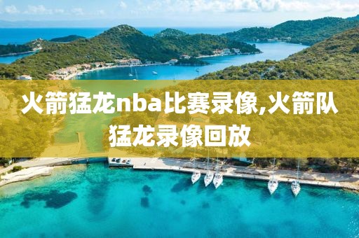 火箭猛龙nba比赛录像,火箭队猛龙录像回放