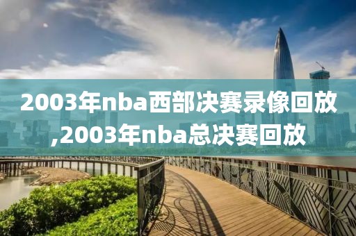 2003年nba西部决赛录像回放,2003年nba总决赛回放