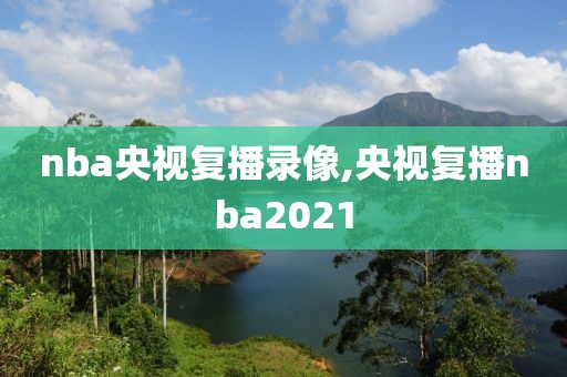 nba央视复播录像,央视复播nba2021