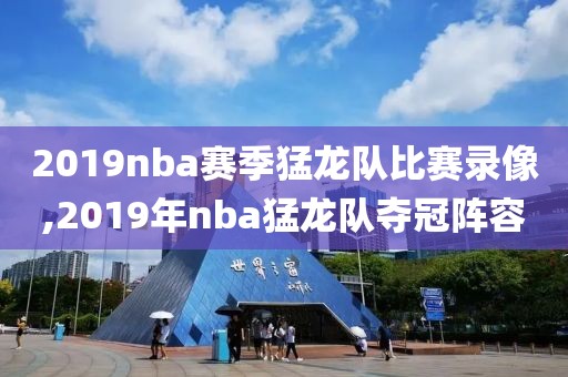 2019nba赛季猛龙队比赛录像,2019年nba猛龙队夺冠阵容