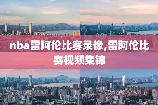 nba雷阿伦比赛录像,雷阿伦比赛视频集锦