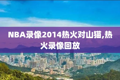 NBA录像2014热火对山猫,热火录像回放