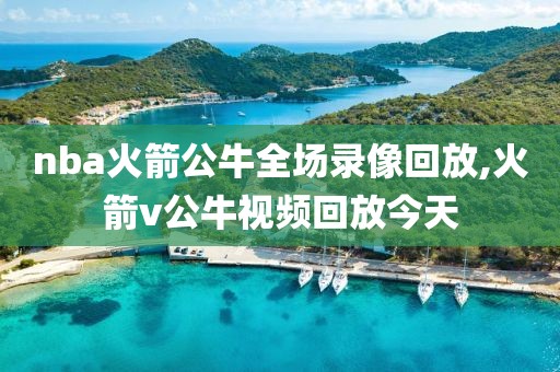nba火箭公牛全场录像回放,火箭v公牛视频回放今天
