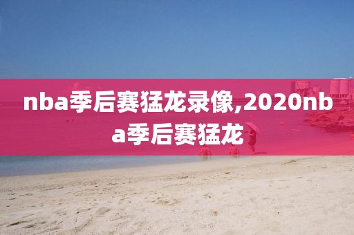nba季后赛猛龙录像,2020nba季后赛猛龙