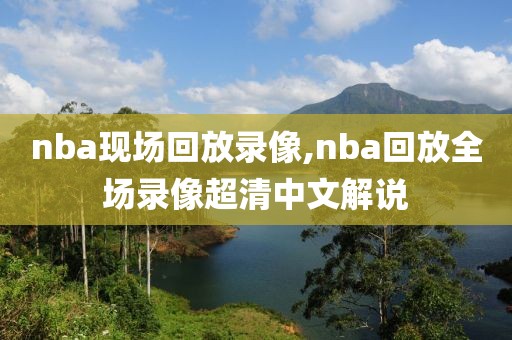 nba现场回放录像,nba回放全场录像超清中文解说