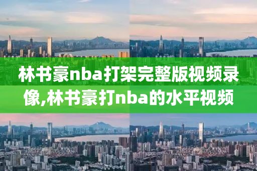 林书豪nba打架完整版视频录像,林书豪打nba的水平视频